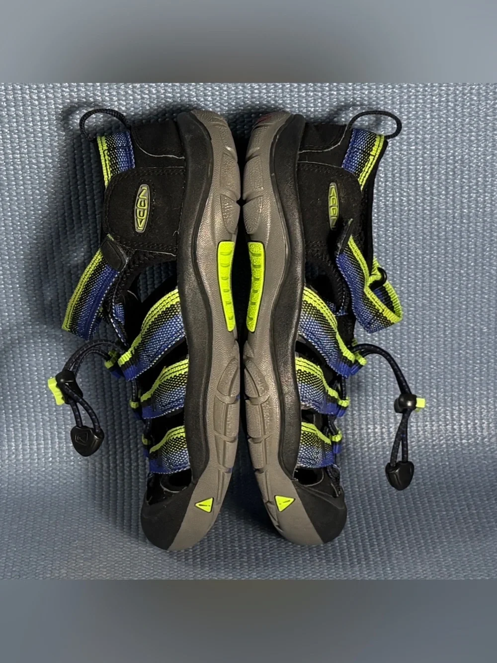 KEEN Newport H2 Waterproof Outdoor Sandals Blue Green Kid’s Size 3
